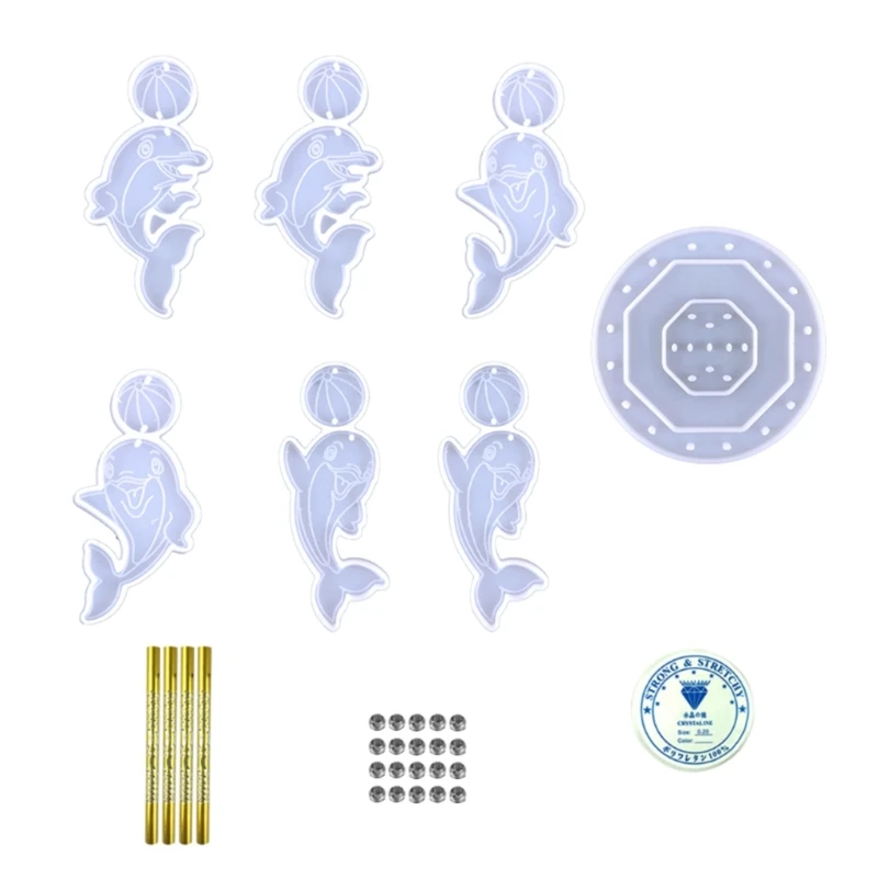 

Wind Bell Silicone Molds Jewelry Resin Casting Molds Windchimes Making Tools DropShip