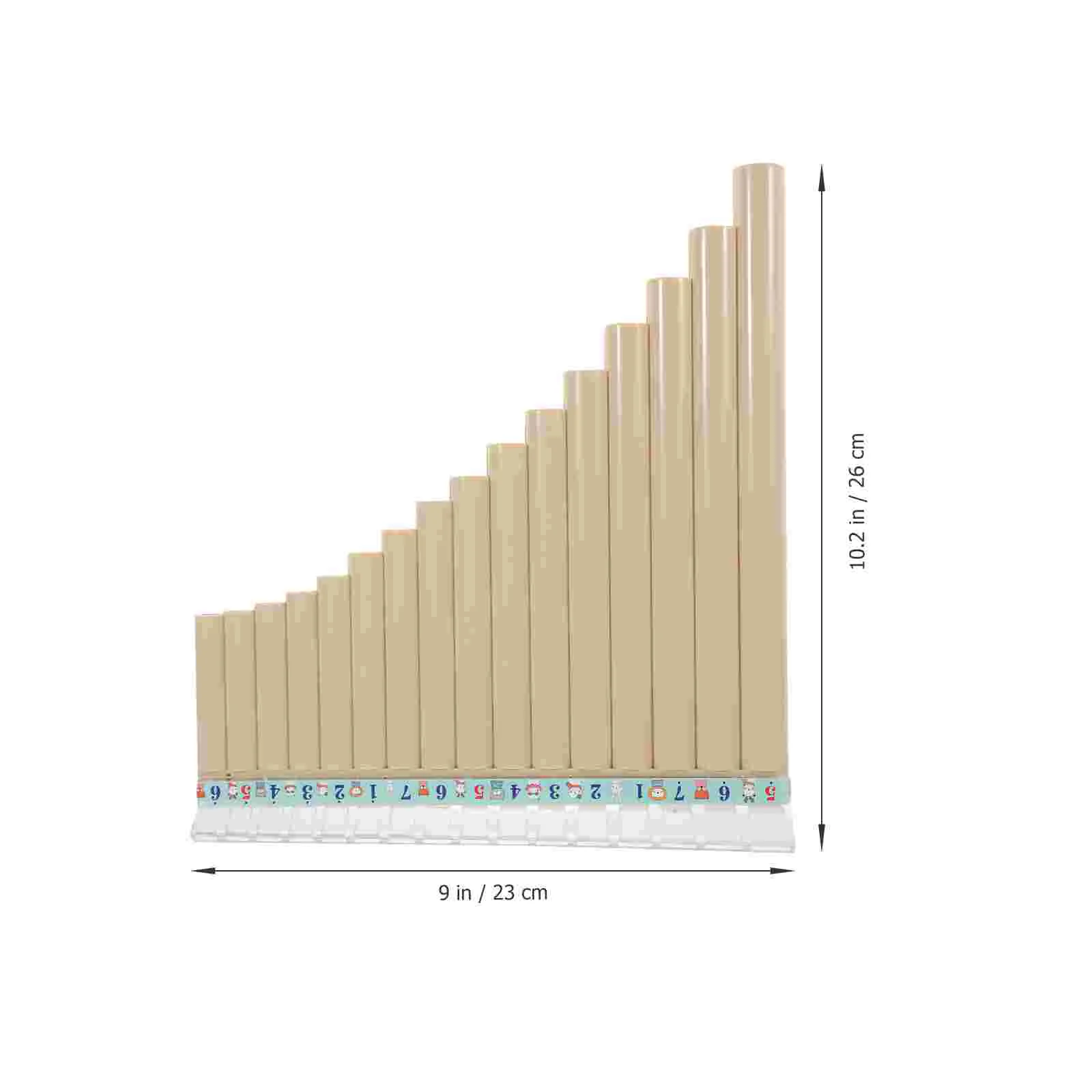 Пан-флейта 16-трубные панпы школьный музыкальный инструмент детский