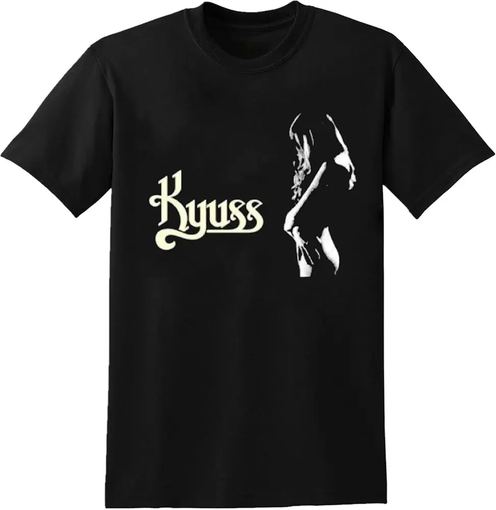Хлопковая Винтажная Футболка большого размера Kyuss
