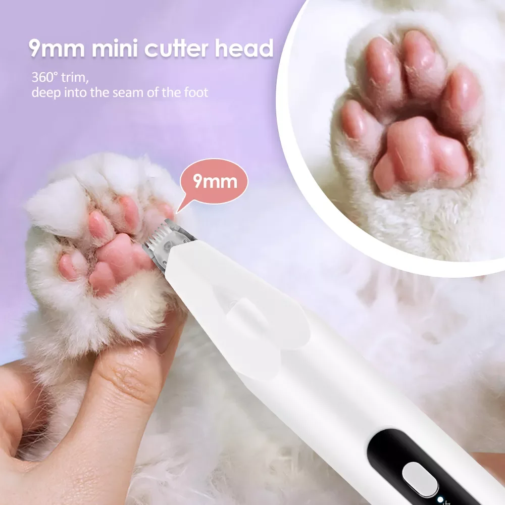 Pet Hair Remover Dog  Foot Hair Cutting Machine Trimmer Machine   Shaver For Dog  Hair Removal Grooming Kit enlarge