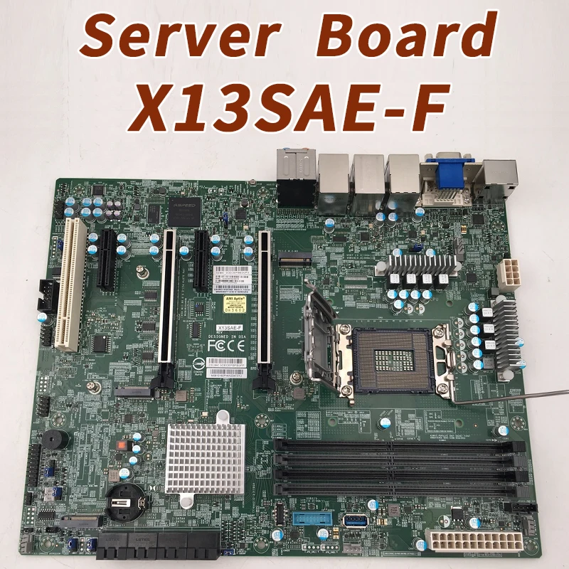 

X13SAE-F for Supermicro ATX Motherboard,LGA-1700,12th Generation i3/i5/i7/i9 Processors,DDR5-4400MHz,PCI-E 5.0 x16 Slot