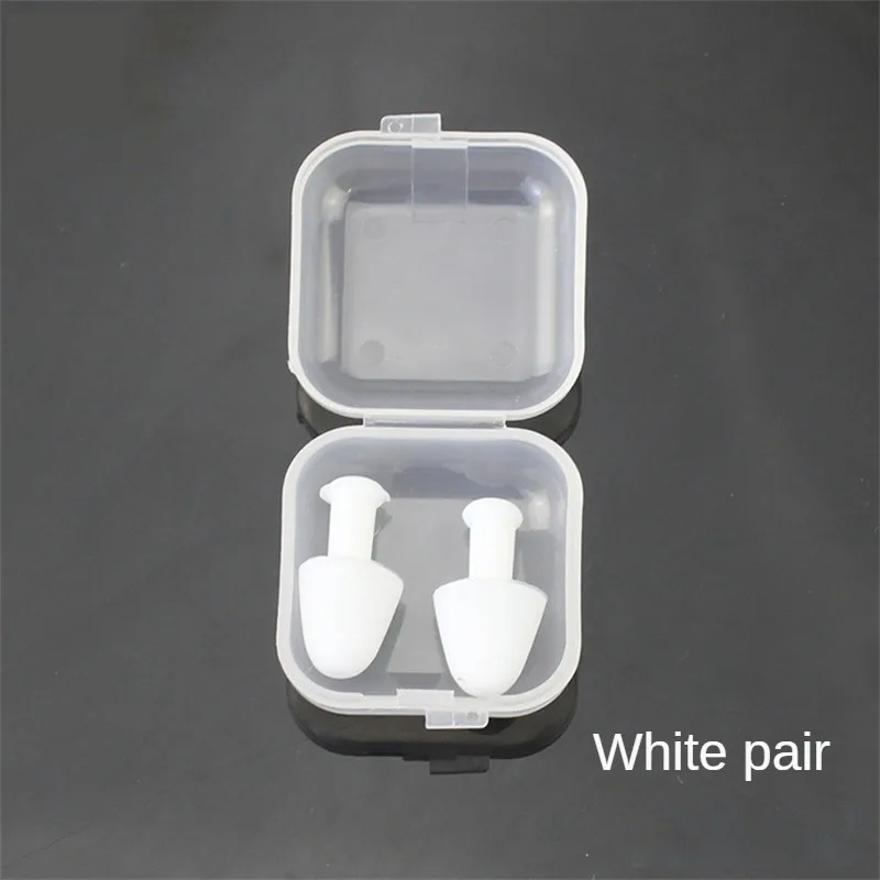 

Sleep Earplugs 4.5g Earplug Easy To Carry Out Noise Reduction Earplugs Swimming Earplugs Solid Color Silicone Earplugs