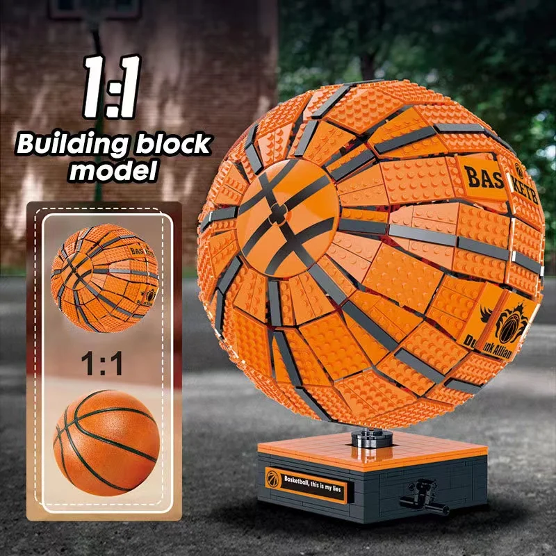

Basketball creative model decoration boys and girls puzzle box children's gift toy decoration commemoration