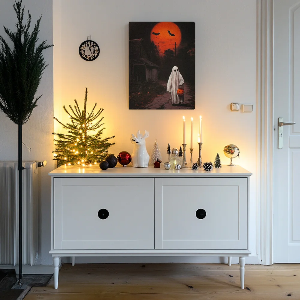 1 шт. импсы на Хэллоуин эльфы тыквенный призрак водонепроницаемая настенная