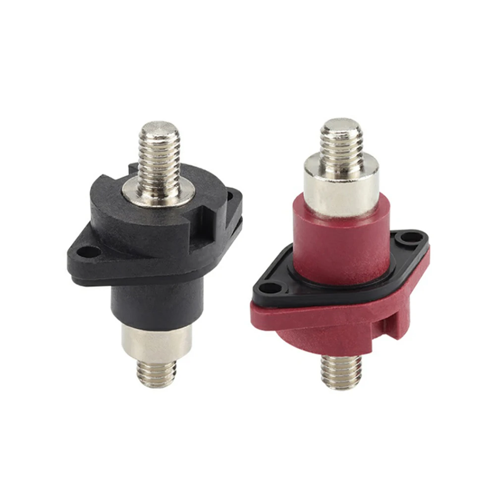 

2PCS 200A Through Type Energy Storage Backup Power Supply Terminal M8 Thread Battery Connector Energy Storage Terminal