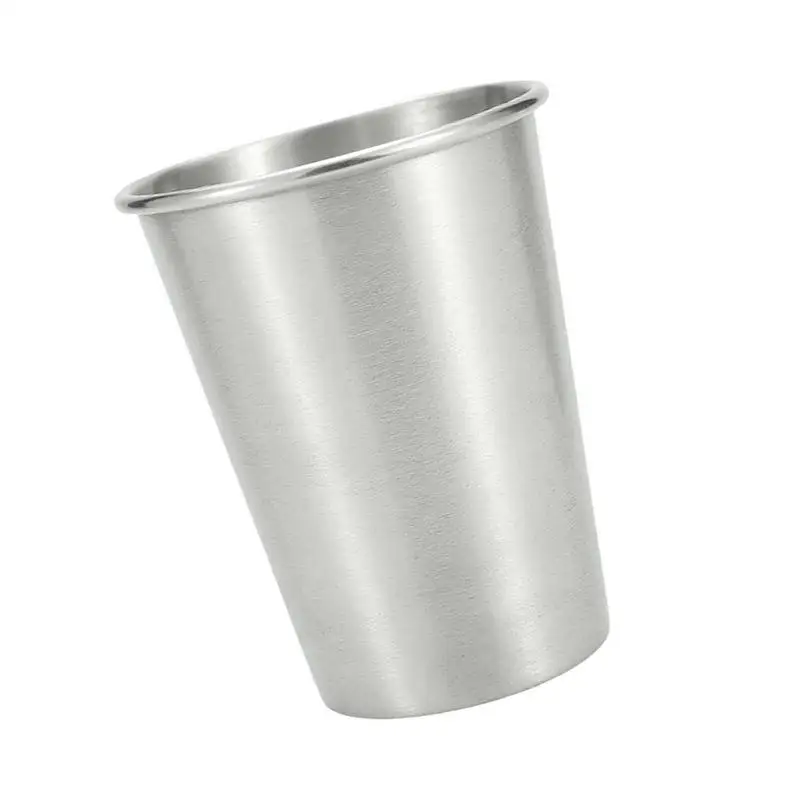 ła metalowa filiżanka ze stali nierdzewnej kubki do piwa kieliszek białego wina kubek kawy podróżny kempingowe zestaw kubków picia herbaty na