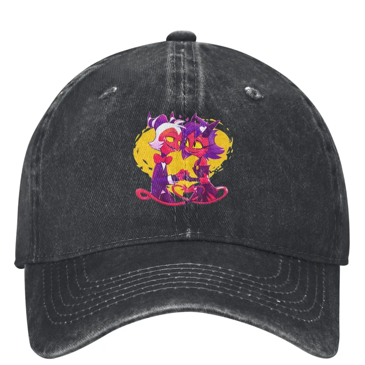 Аниме Helluvaed Повседневная бейсболка Летняя шляпа Millie Moxxie Trucker Hat Солнцезащитный