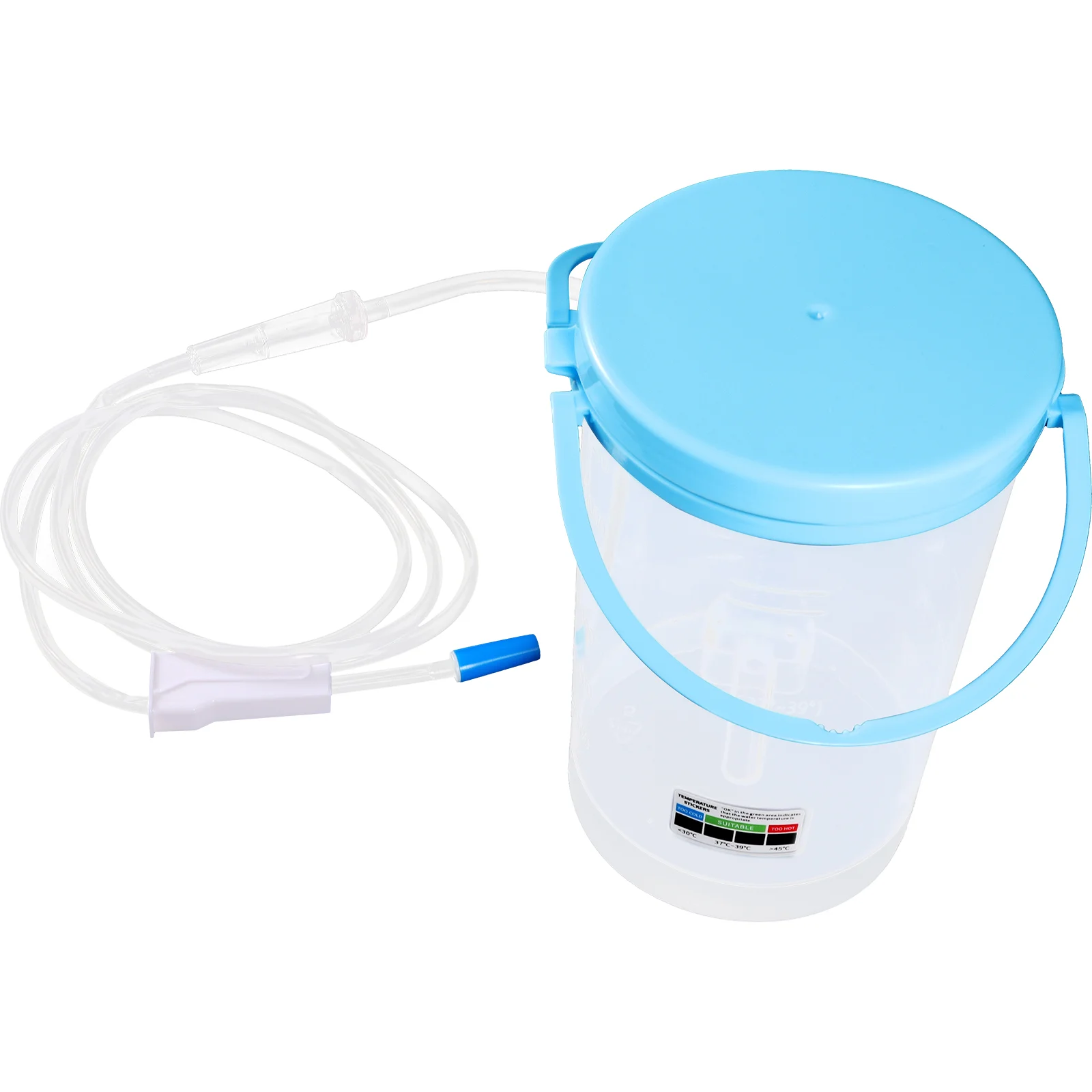 

1 Set of Portable Enema Bucket Household Enema Barrel Cleaning Accessory