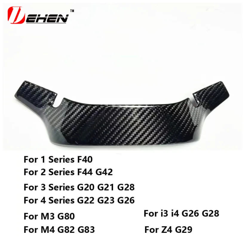 Подходит для 1/2/3/4 серии M3 M4 i3 i4 Z4 G29 F40 G42 G20 G22 G87 G80 отделка панели рулевого колеса из