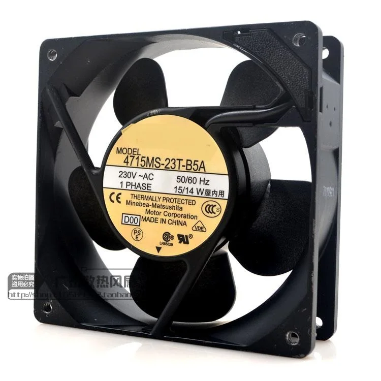 

New original 4715MS-23T-B5A 230V 15W 12CM 12038 cooling fan