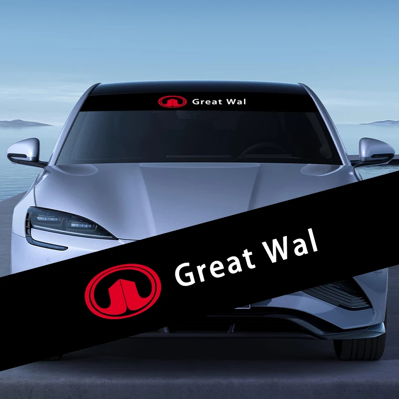 Автомобильная наклейка на переднее и заднее стекло водонепроницаемая