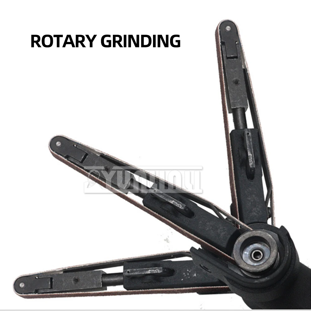 170 л/мин пневматическая ленточная шлифовальная машина полировальная для металла