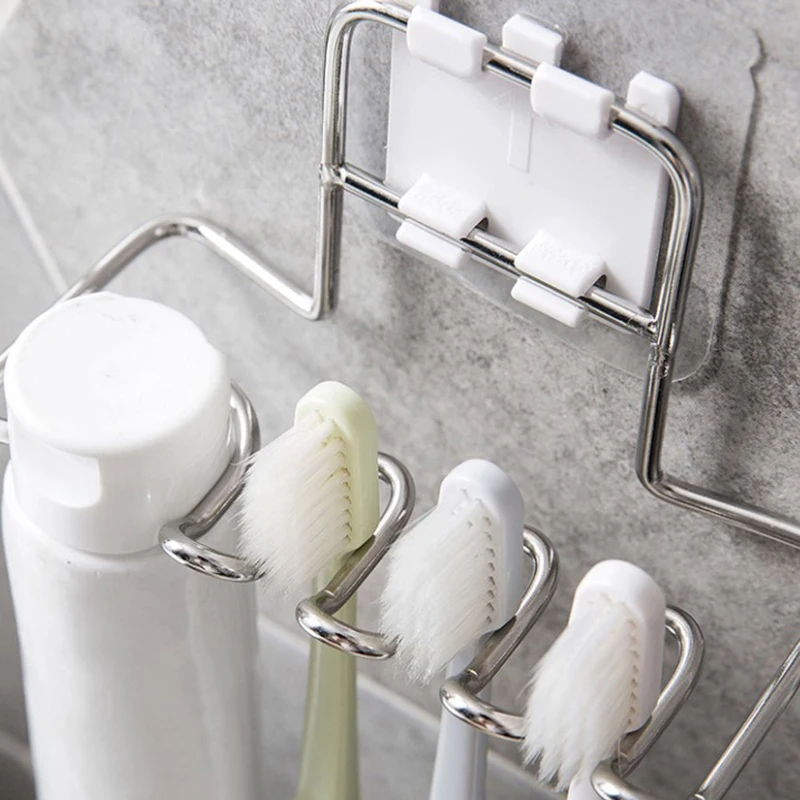 

Настенный держатель для зубных щёток, из нержавеющей стали