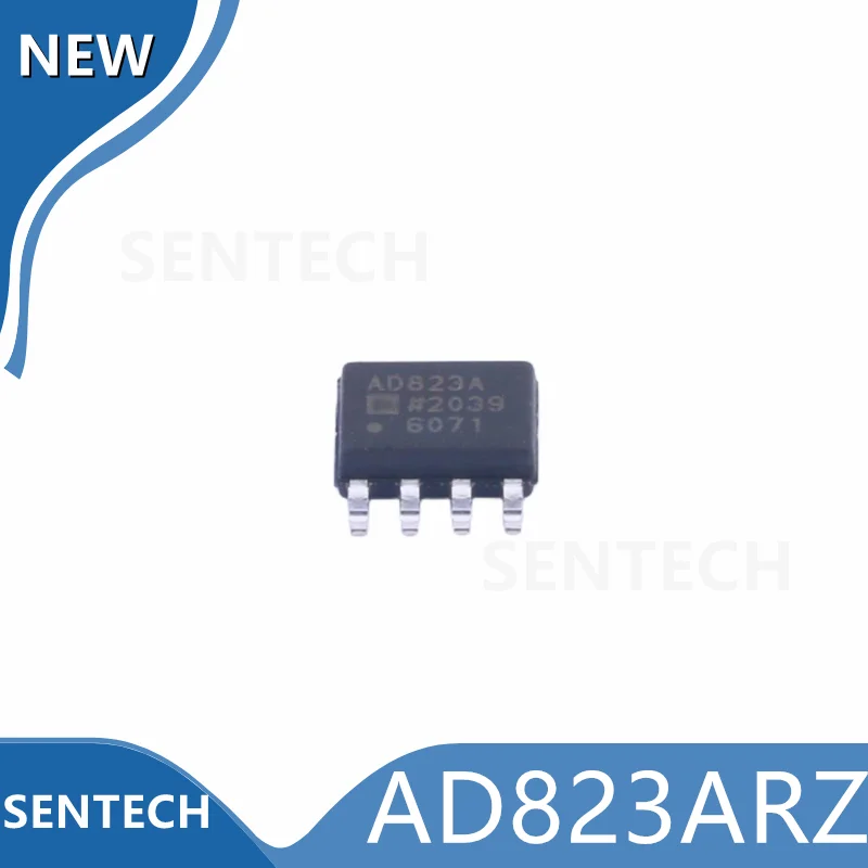 

10 шт./партия 100% Новый оригинальный AD823ARZ SOIC-8 Dual, 17 МГц рельсовый входной усилитель полевого транзистора