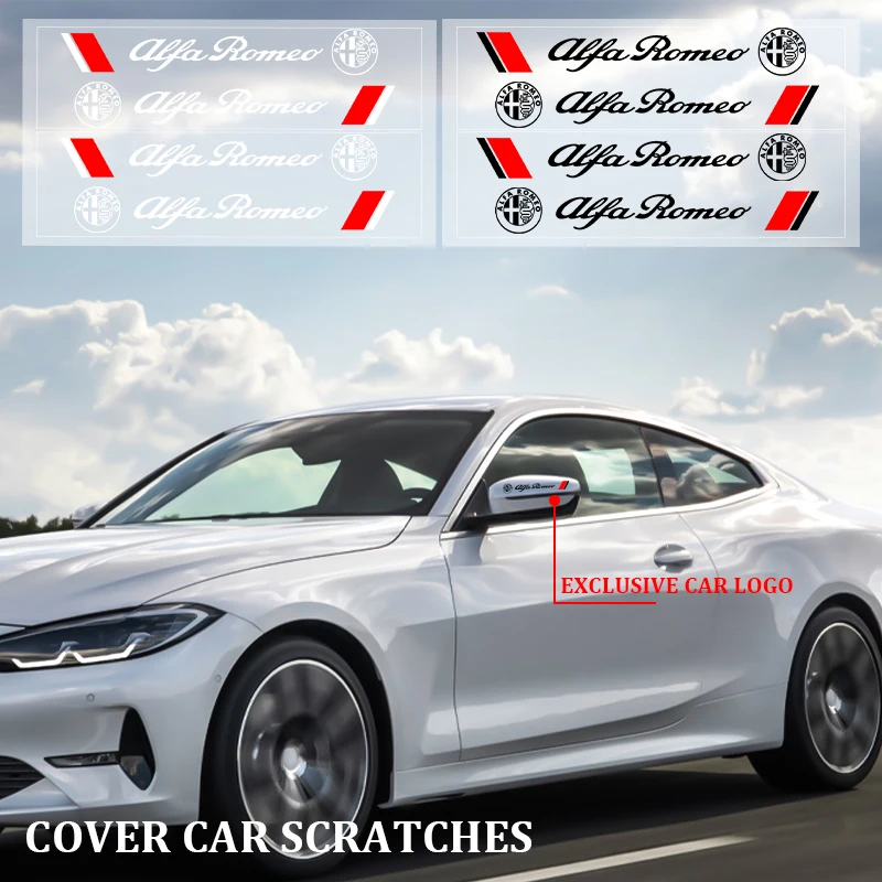 

4 шт./набор, автомобильные наклейки на зеркало заднего вида