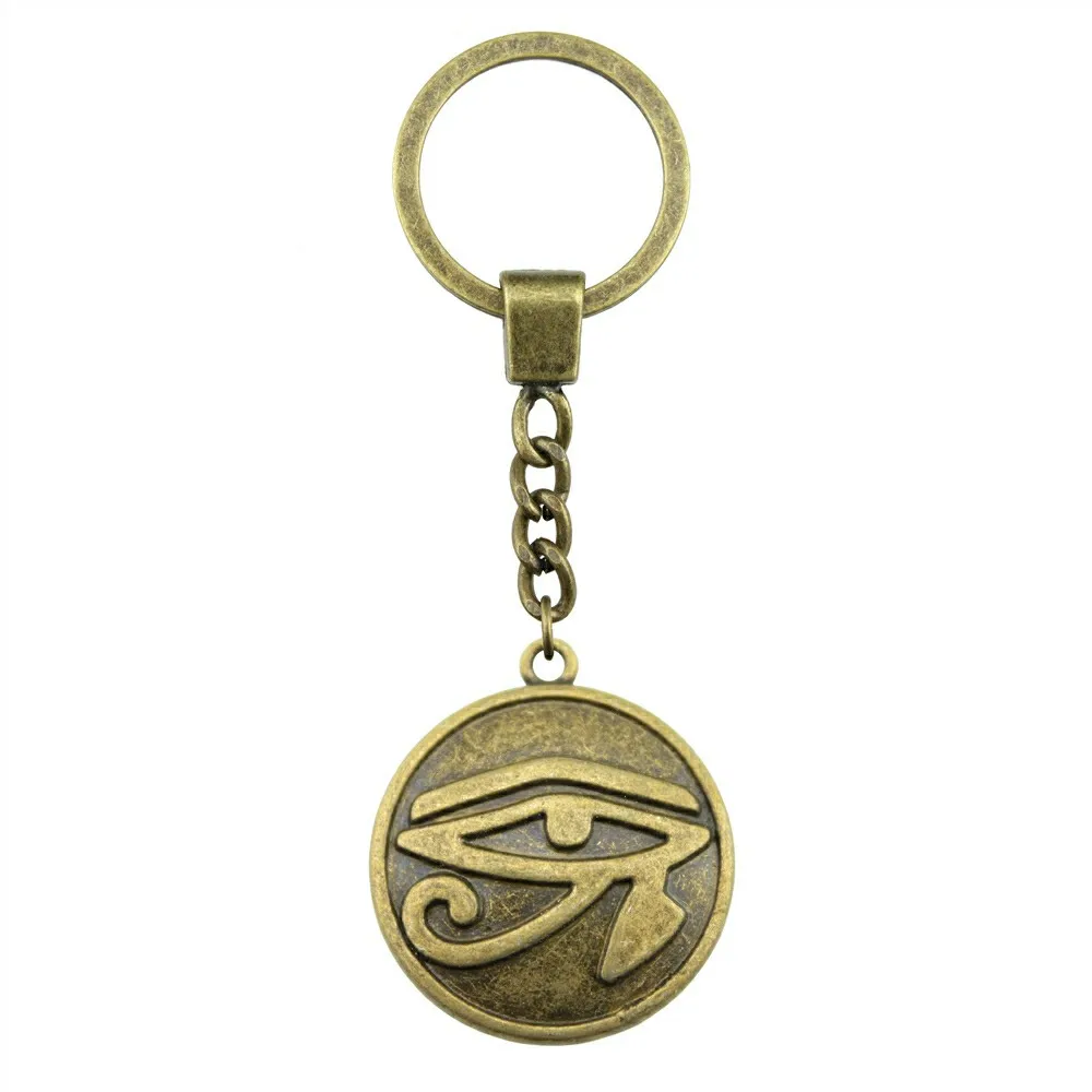 Винтажные Подвески в виде глаза хора 2 цвета 27 мм мужские ювелирные изделия