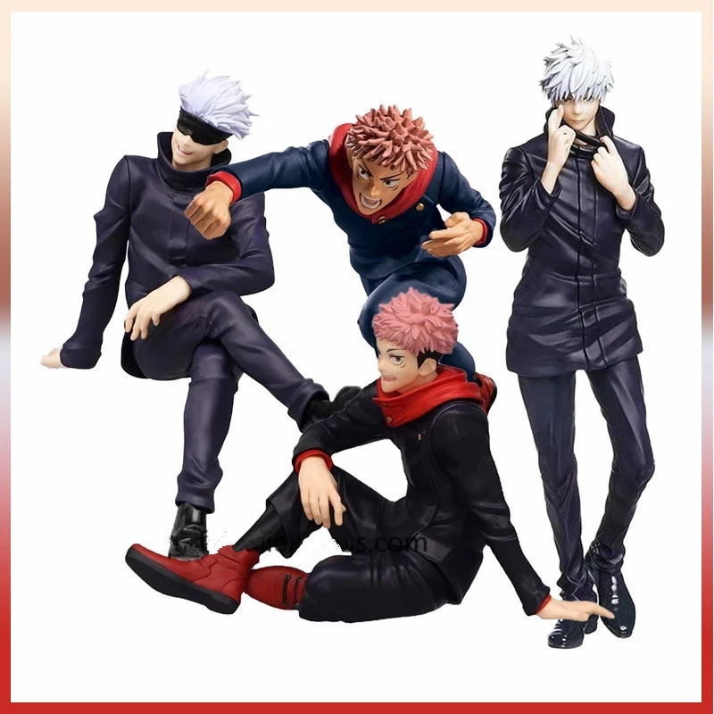 

Anime Figure PVC Collection Model Toys Action Figures Фигурка Дзюдзюцу Кайсен Ситичин С Энд Джин Г Взаимопомощь Сатору