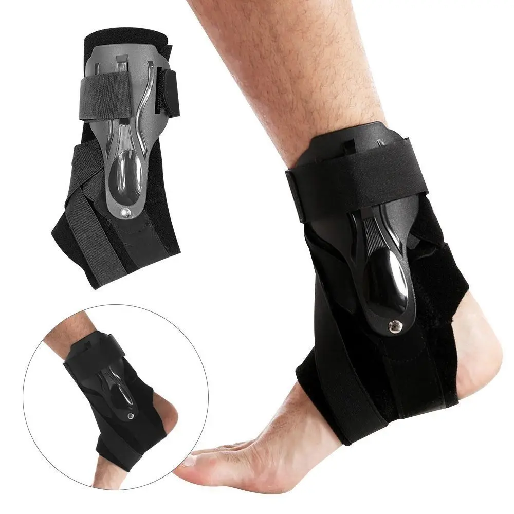 

Cloth SBR PP Ankle Brace Sports Safety Non-slip High Elastic Ankle Wrap Breathable Black Grey Nude Anti Sprain Men Women