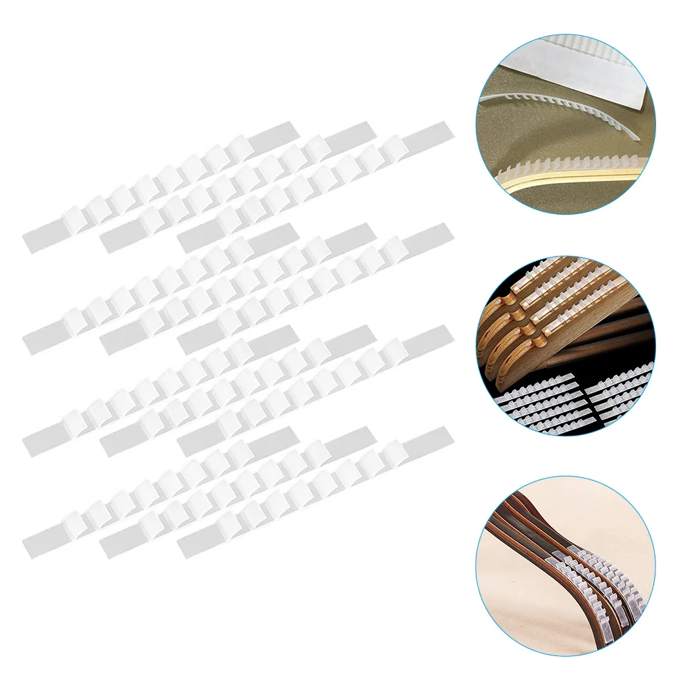 

Hanger Anti-slip Strip Strips Hangers Non Parts Silicone Anti-skid Hanging Clothes Gripper Clothing Accessories