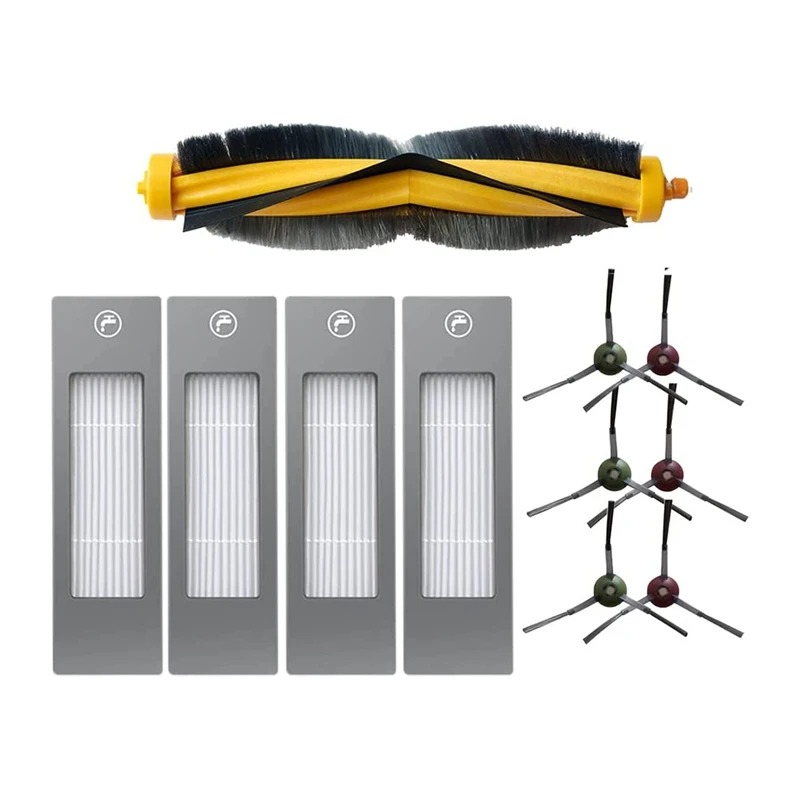 

11 Pack Accessory/Replacement For Ecovacs DEEBOT OZMO T8 AIVI T8 Max T8 N8 Pro N8 Pro Plus Robot Vacuum