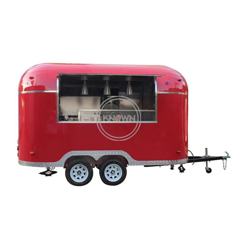 

OEM Fast Food Vending Coffee Trailer Mobile Snack Hot Dog Truck Cart with EEC CE Certified for Sale in Europe and USA Prom