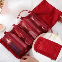hanging roll up makeup bag 4 in 1 foldable toiletry bags for travel removable storage bags cosmetic organizer women men %d1%81%d1%83%d0%bc%d0%ba%d0%b0