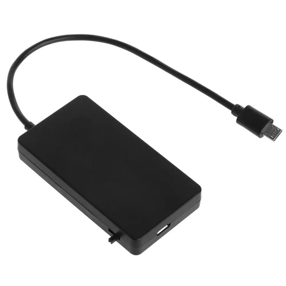 

4 Port Portable Micro USB HUB Adapter Replacement Part Home DIY Travel Mobile Phone Hotel Power Supply Electric Charging OTG