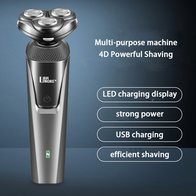 4d Floating Shaving Machine Usb Rechargeable Beard Trimmer Multifunction Trimmer For Men Hair Cutter