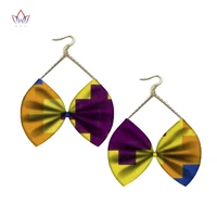 1 pair new style creative cute mini bow earrings handmade minimalism design female ear hooks danglers jewelry gift sp093