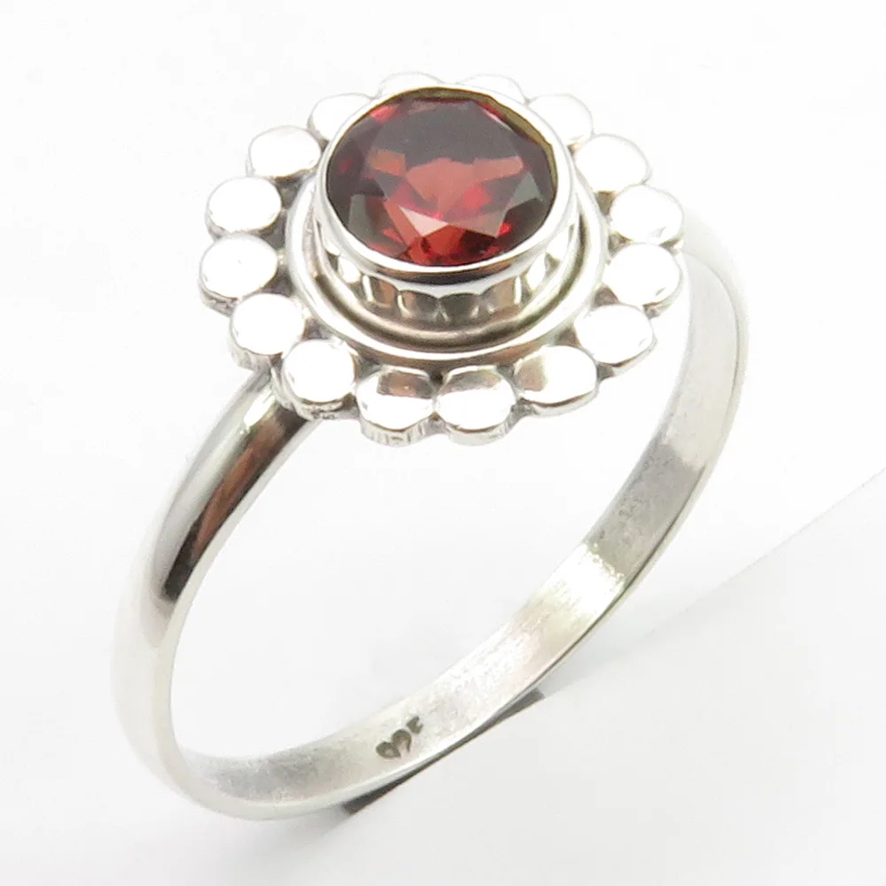 

Semi-precious Stone Ethnic Ring Size 10.25 12 mm