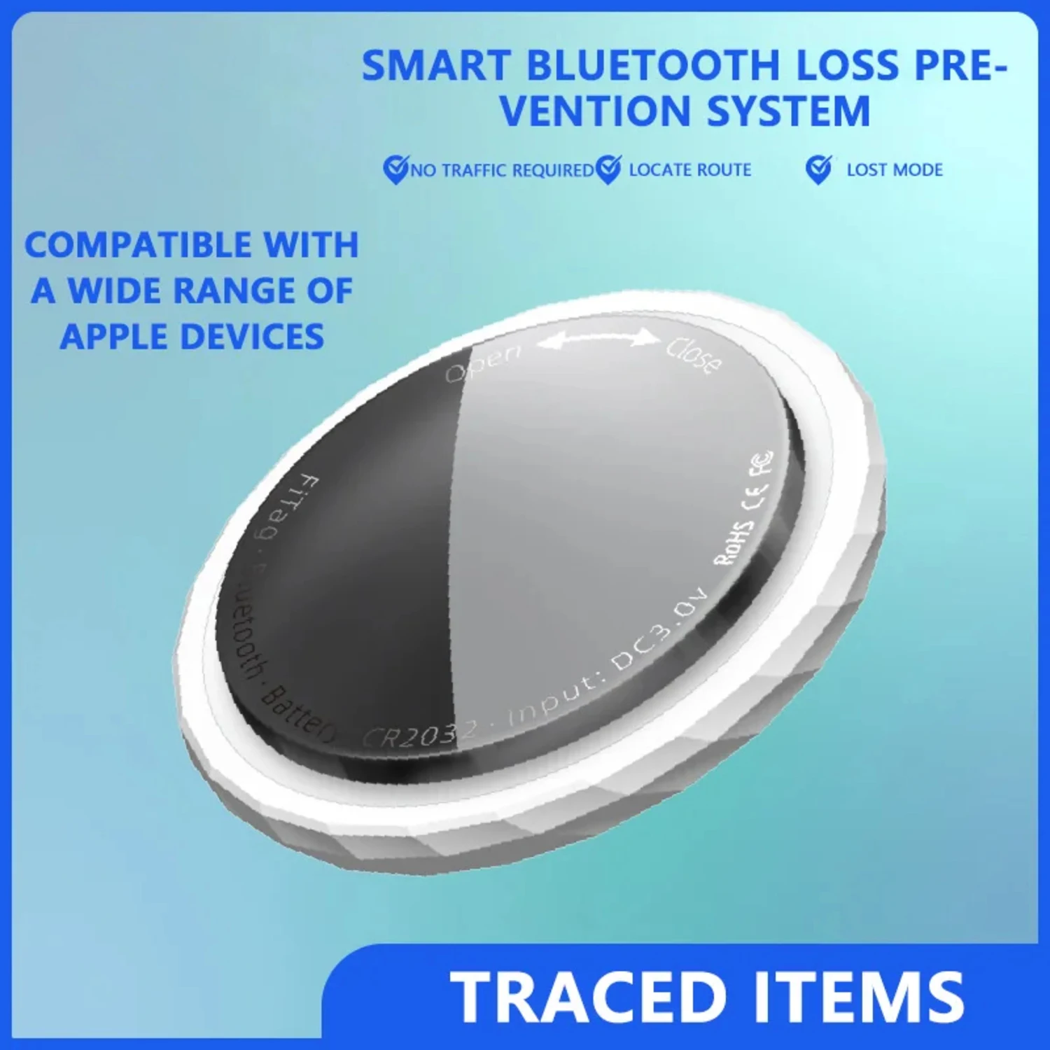 GPS-трекер Для Домашних Животных Совместимый С Apple/Android Напоминание О