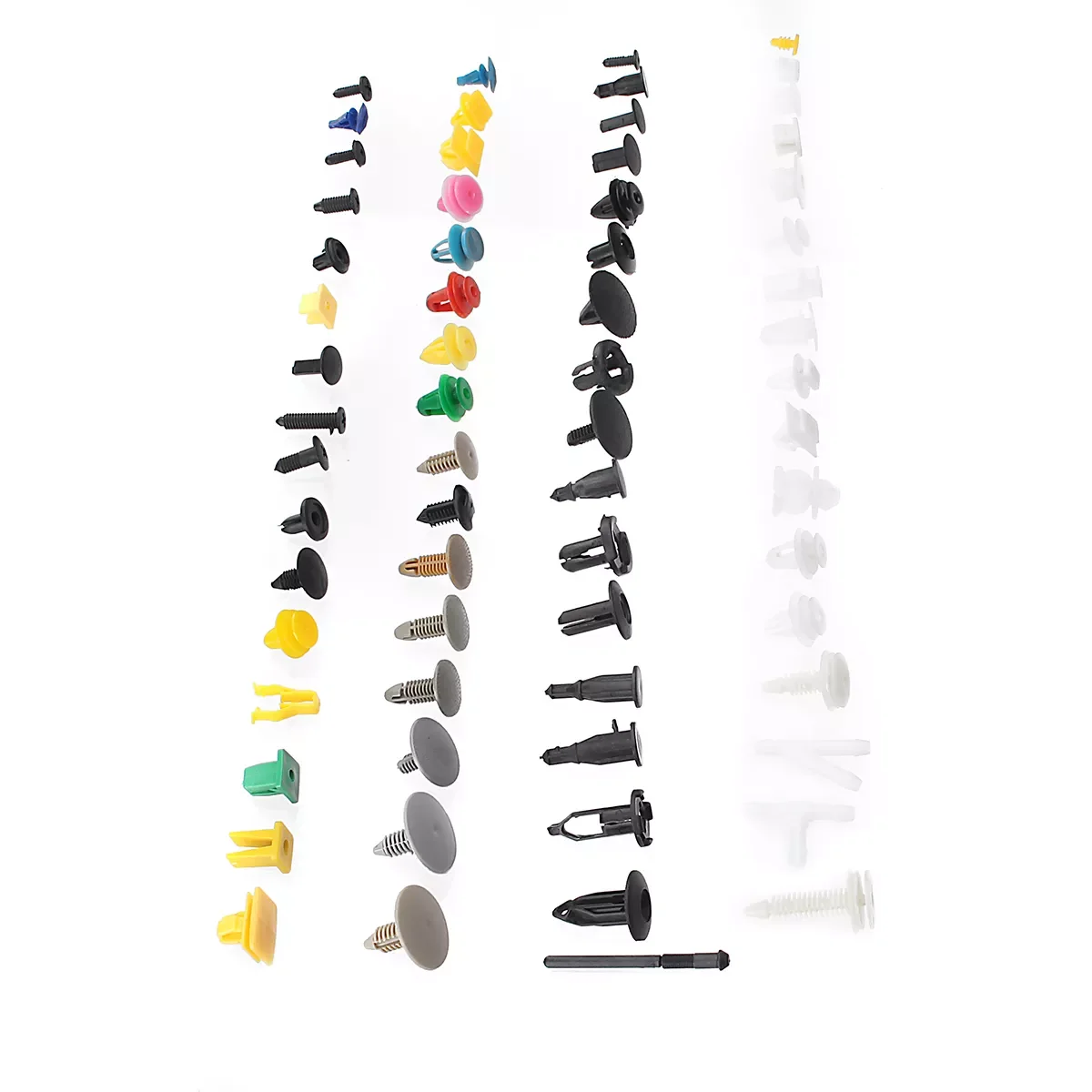 

500/1000PCS Mixed Auto Fastener Vehicle Car Bumper Clips Retainer Fastener Rivet Door Panel Liner Universal Fit for All Car