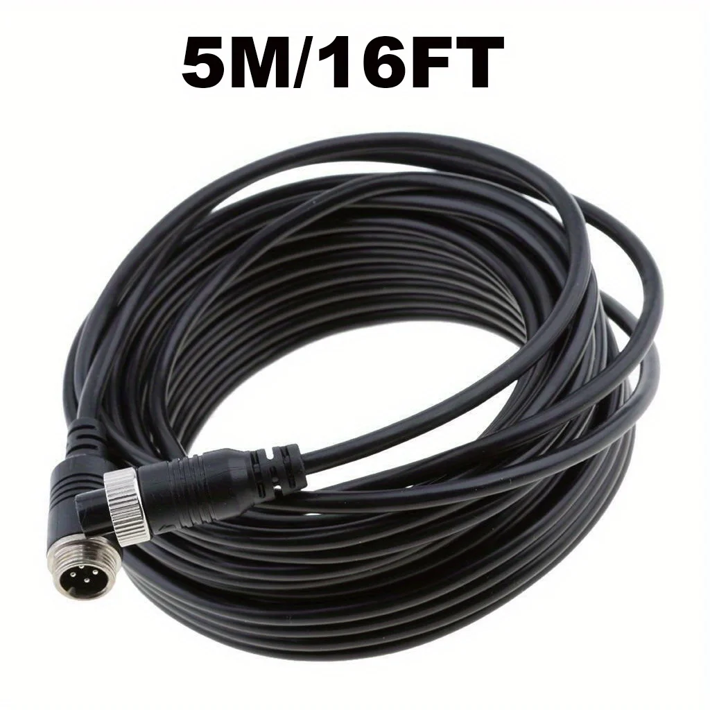 

Bileeko 4-контактный Авиационный Удлинительный Кабель Для Камеры Заднего Вида Для Грузовика, Видеокабель