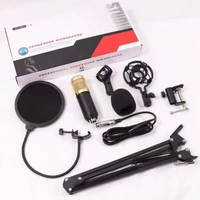 hot selling condensor bm800 boom podcast mic stand microphone professional microphone kit for streaming