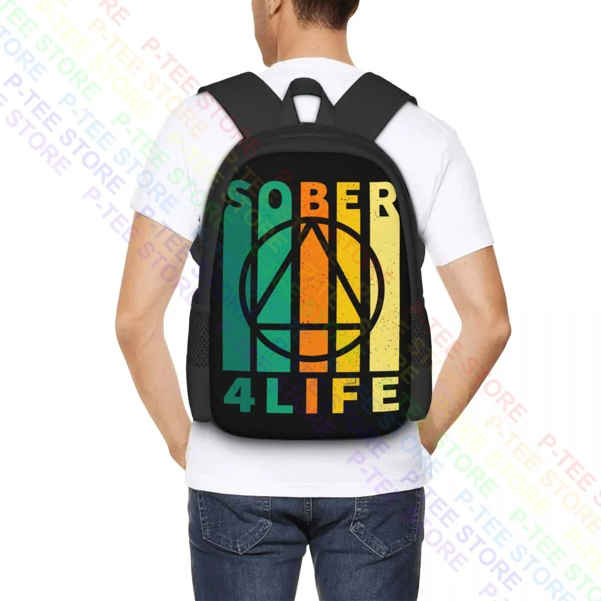 Трезвый рюкзак Four Life Aa Na вместительная винтажная спортивная сумка