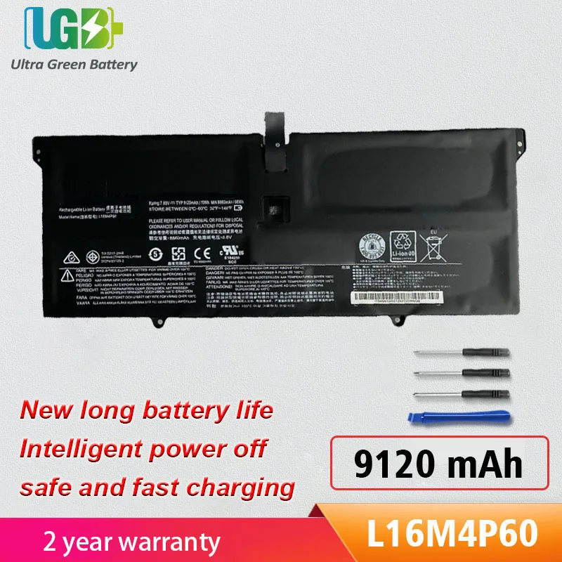 

UGB New L16M4P60 L16C4P61 5B10N01565 Battery For Lenovo YOGA 920,YOGA 6 Pro-13IKB,Yoga 920-13IKB 80Y7002XGE Laptop