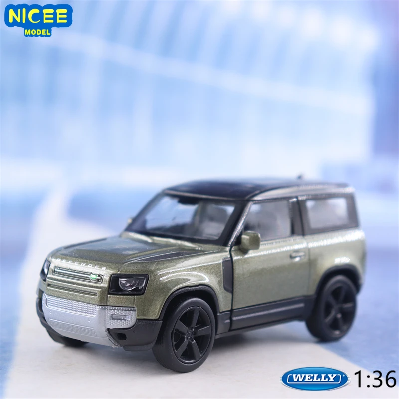 

WELLY 1:36 2020 Land Rover Defender Simulator Classic Pull Back Car Model Car Metal Alloy Toy Car For Kids Gift Collection B938