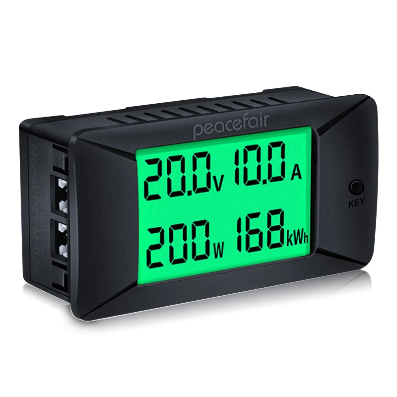 

Digital Voltage Power Meter Digital Brightness Meter Monitor LCD Digital Power Meter 50A 100A 200A 300A