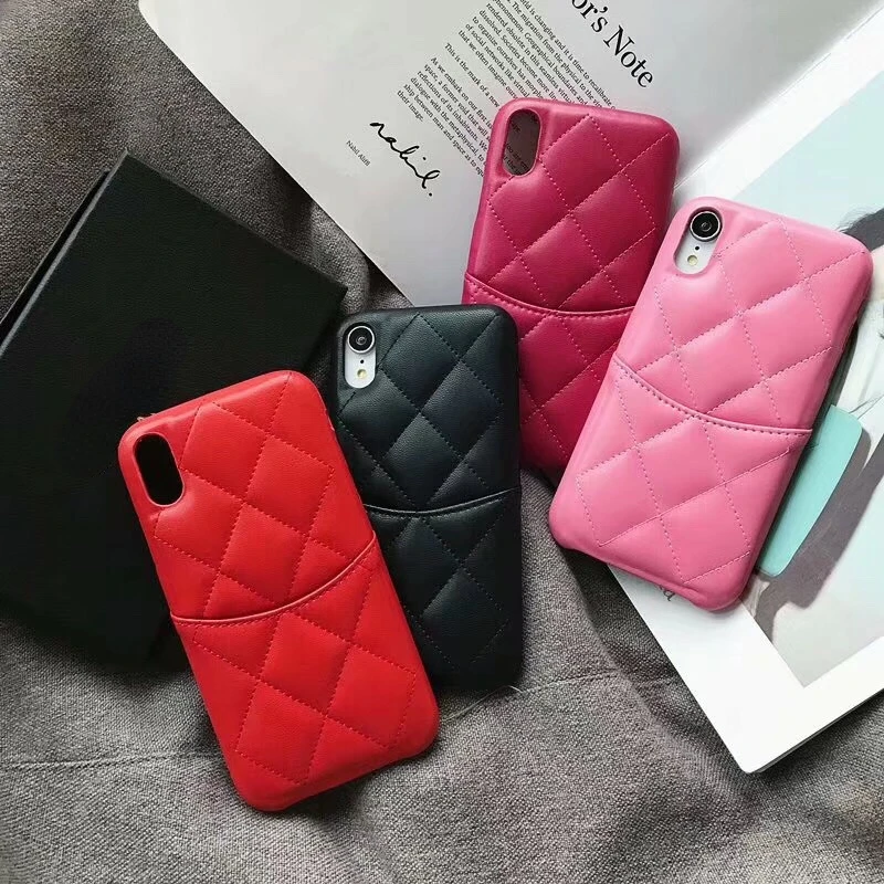 

Hasahing Candy 3D Skin Card Package Soft Leather Phone Case for Iphone 7 8 Plus X 12 XR MAX 11 Pro SE MiNi Business Back Cover