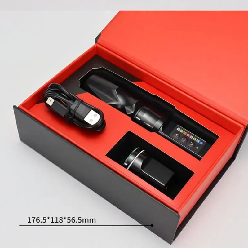 Комплект Беспроводной Тату-машины Exo 2023 Мощный Мотор Перезаряжаемая Литиевая