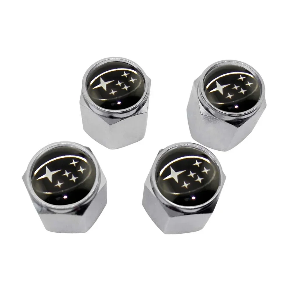 

4 шт. водонепроницаемые колпачки для клапанов автомобильных колес, воздушные чехлы для Subaru XV WRC WRX BRZ FORESTER IMPREZA LEGACY OUTBACK STI TRIBECA