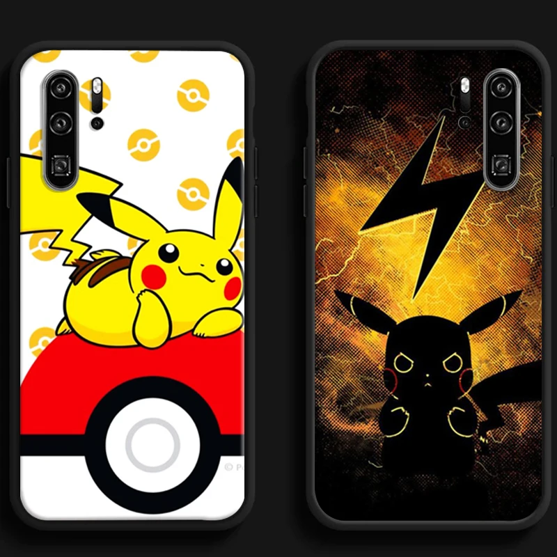 

Pokémon Pikachu Phone Cases For Huawei Honor Y6 Y7 2019 Y9 2018 Y9 Prime 2019 Y9 2019 Y9A Funda Coque Back Cover