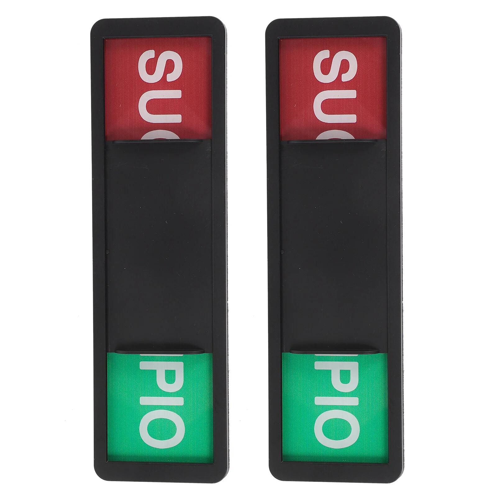 

2 Pcs Metal Sign Plate Clean Dirty Magnet Dishwasher Indicator Magnetic Notice Board Abs