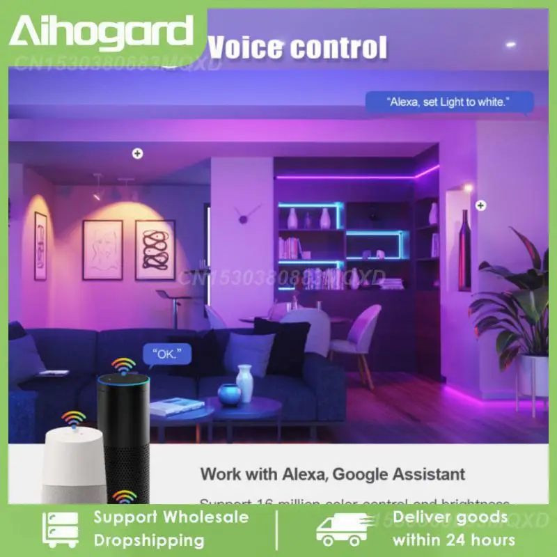 

Умная лампа E27 с поддержкой Wi-Fi, 110 В, 1-10 шт.