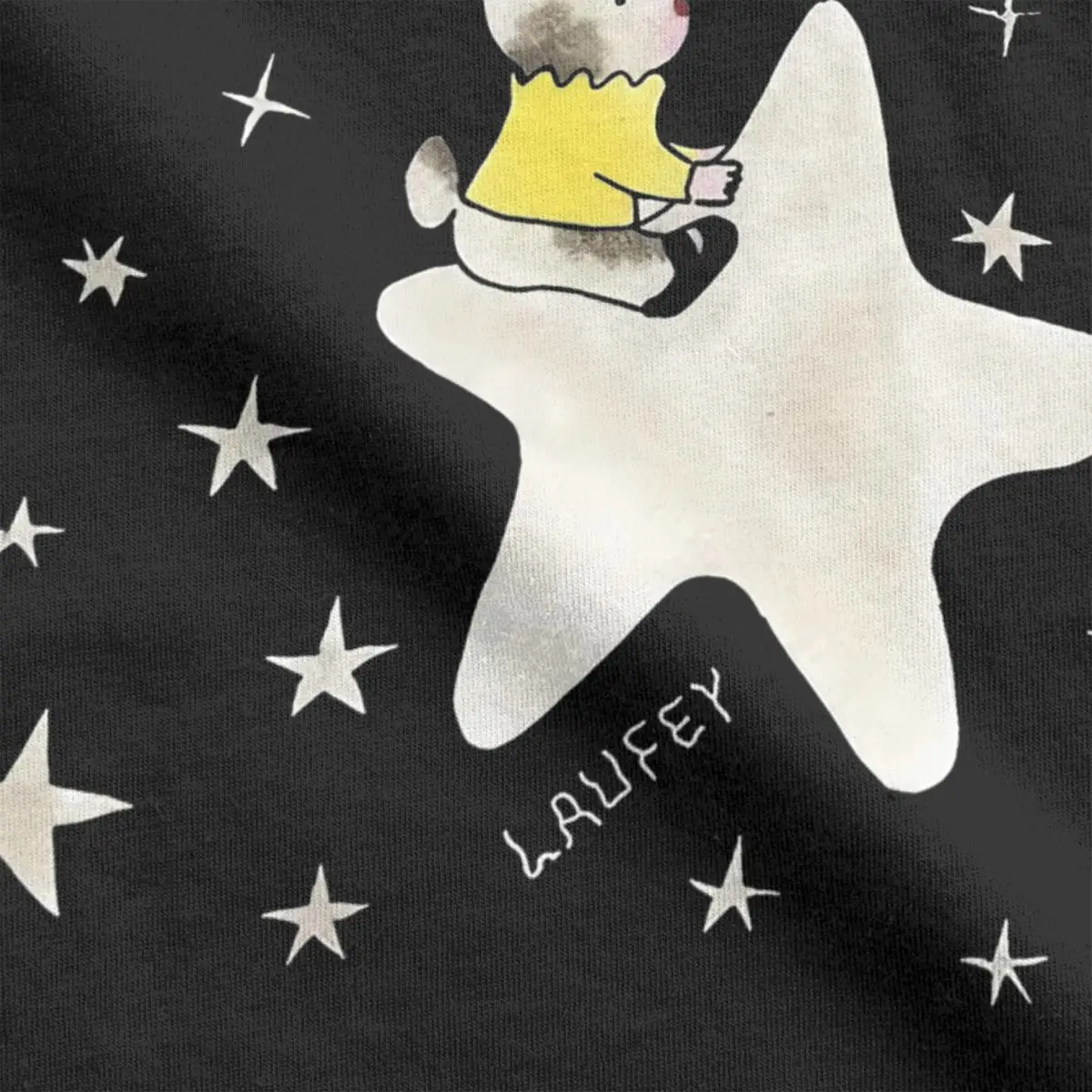 Мужская футболка с коротким рукавом круглым вырезом и принтом