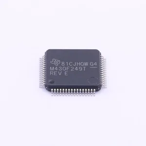 MSP430f249TPMR 16 bit ultra-low power microcontroller with 60kb flash memory, 2KB ram, 12 bit ADC, 2 usci and HW multipliers