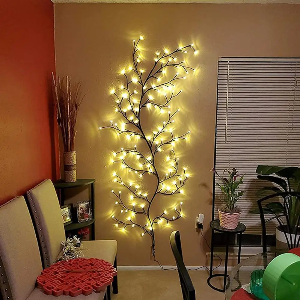 

String Light for Home Decor Eye-catching Led Vines Versatile String Lights for Home Decor Willow Vine Lights for Room for Any