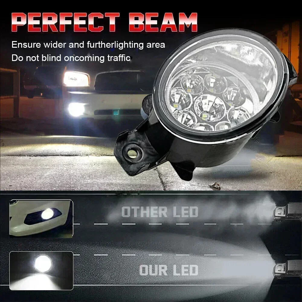 Светодиодные противотуманные фары в сборе для Nissan Pathfinder IV R52 2013 2014 2015 2016 DRL