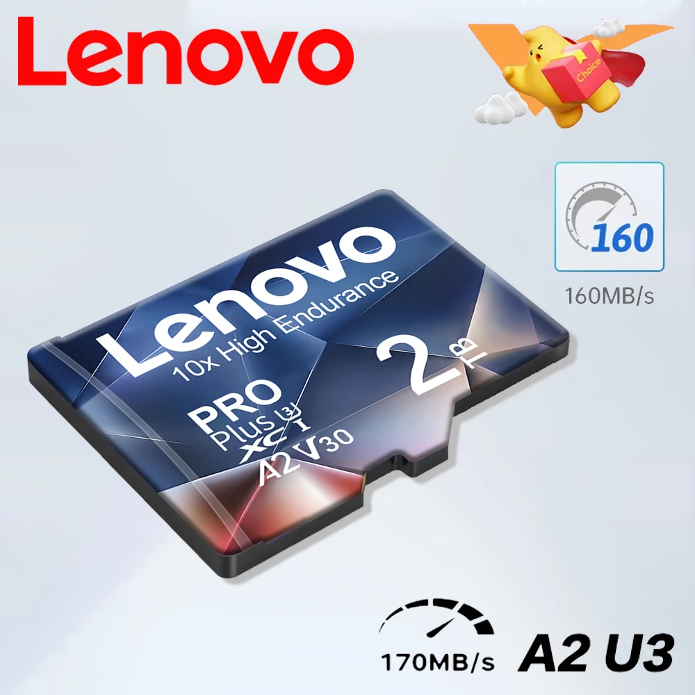 Lenovo 2TB Micro TF Card High Speed 1TB Карта памяти 256GB V60 Mini SD-карты 512GB UHS-1 Flash для Nintendo Switch