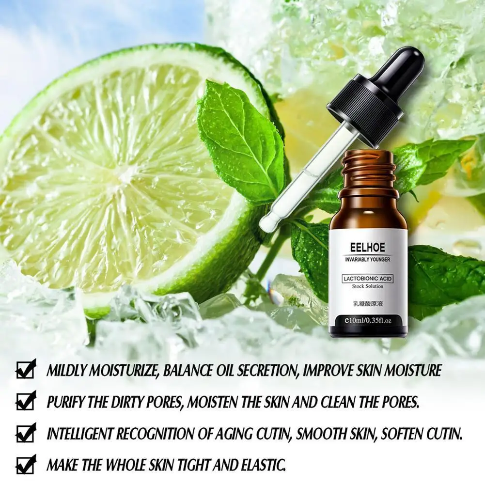 

10ml Zero Pore Instant Perfection Serum Anti-aging Moisturize Lactobionic Remover Lift Care Acid Firming Serum Skin R9h5